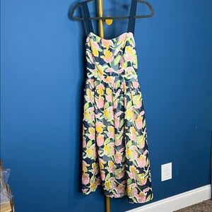 Charming Floral Kids Dress - Pink and Yellow